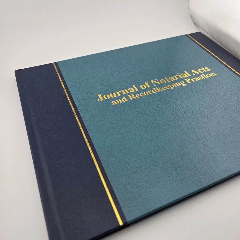 Wilson Jones Journal of Notarial‎ Acts Recordkeeping Hardcover Workbook New